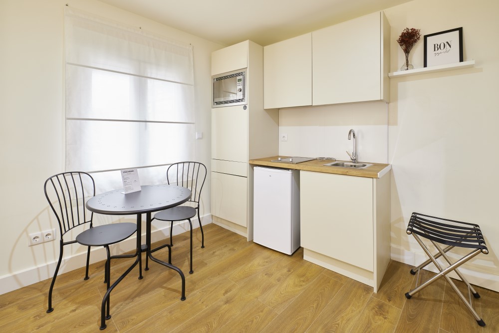 Cocina estudio Bordadores